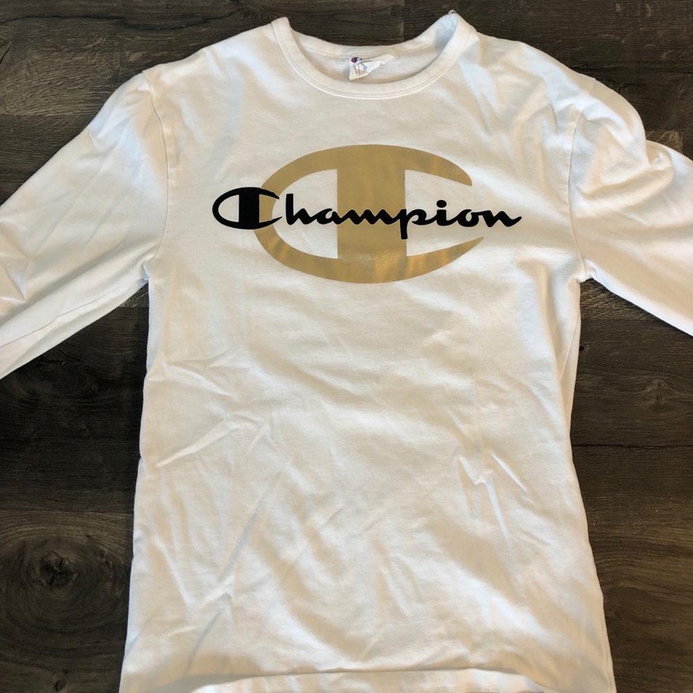 Champion Timberland White Long Sleeve T-shirt